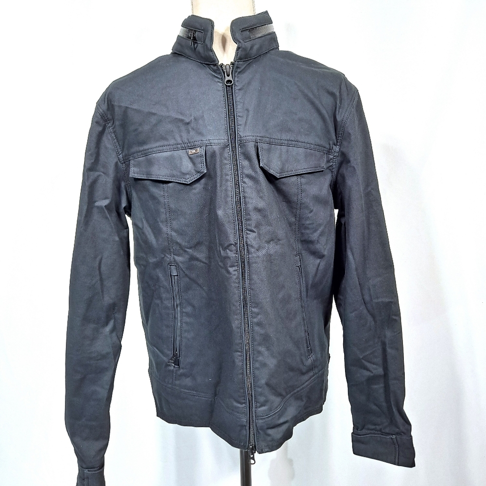 WRK NY Black Relaxed Karma Hooded Field Jacket